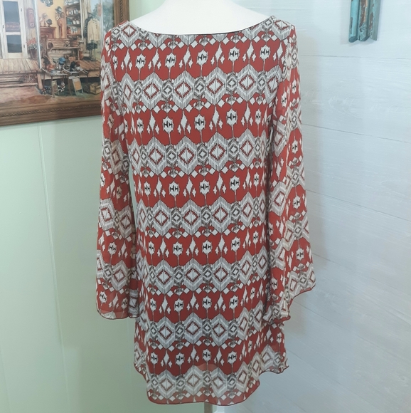Yahada Dresses & Skirts - Yahada tribal print boutique dress sz small *D1